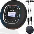 KLIM Journey Portable CD Player – Bluetooth, FM Transmitter & Rechargeable