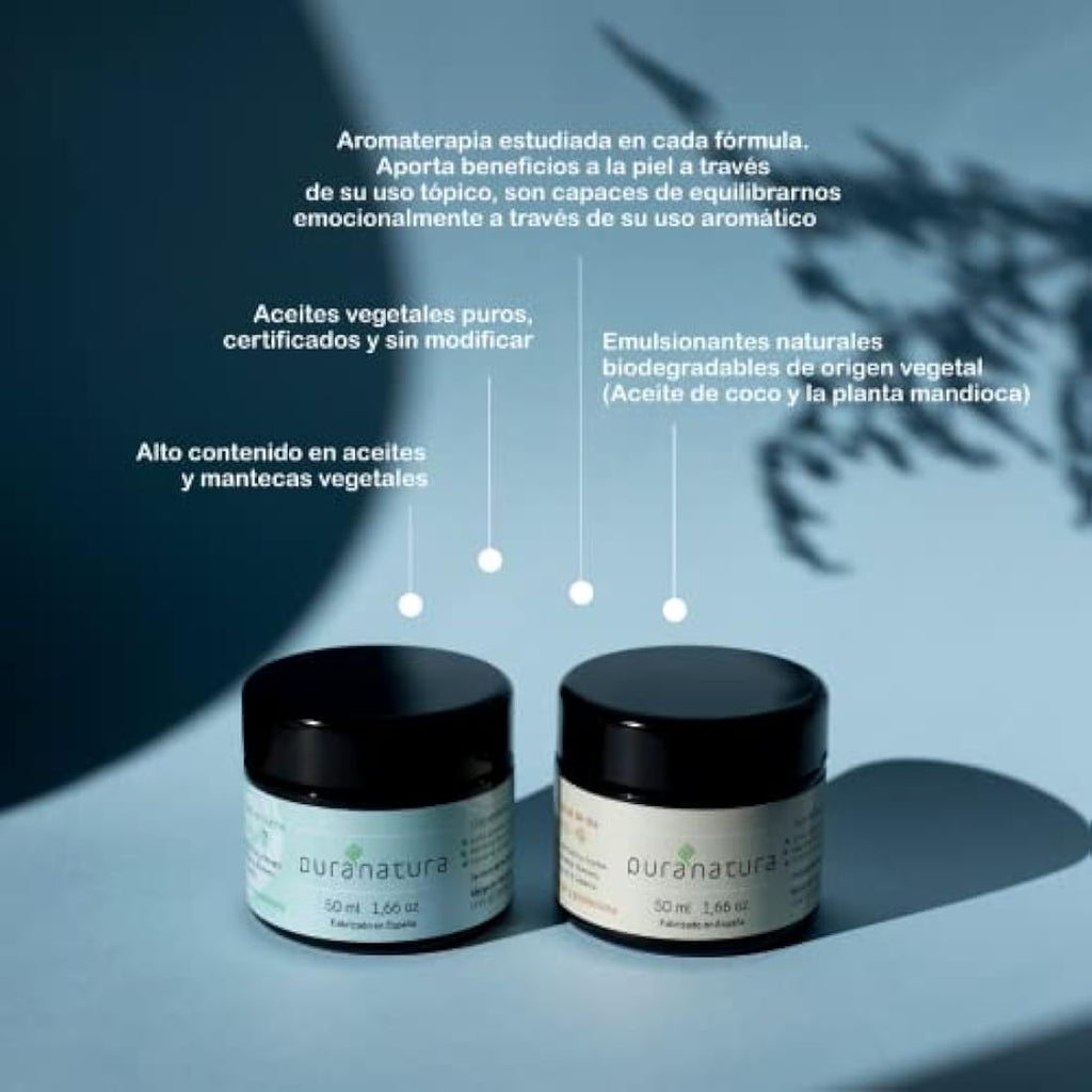 Organic Anti-Age Face Cream Pack – Vegan Day & Night Moisturizer