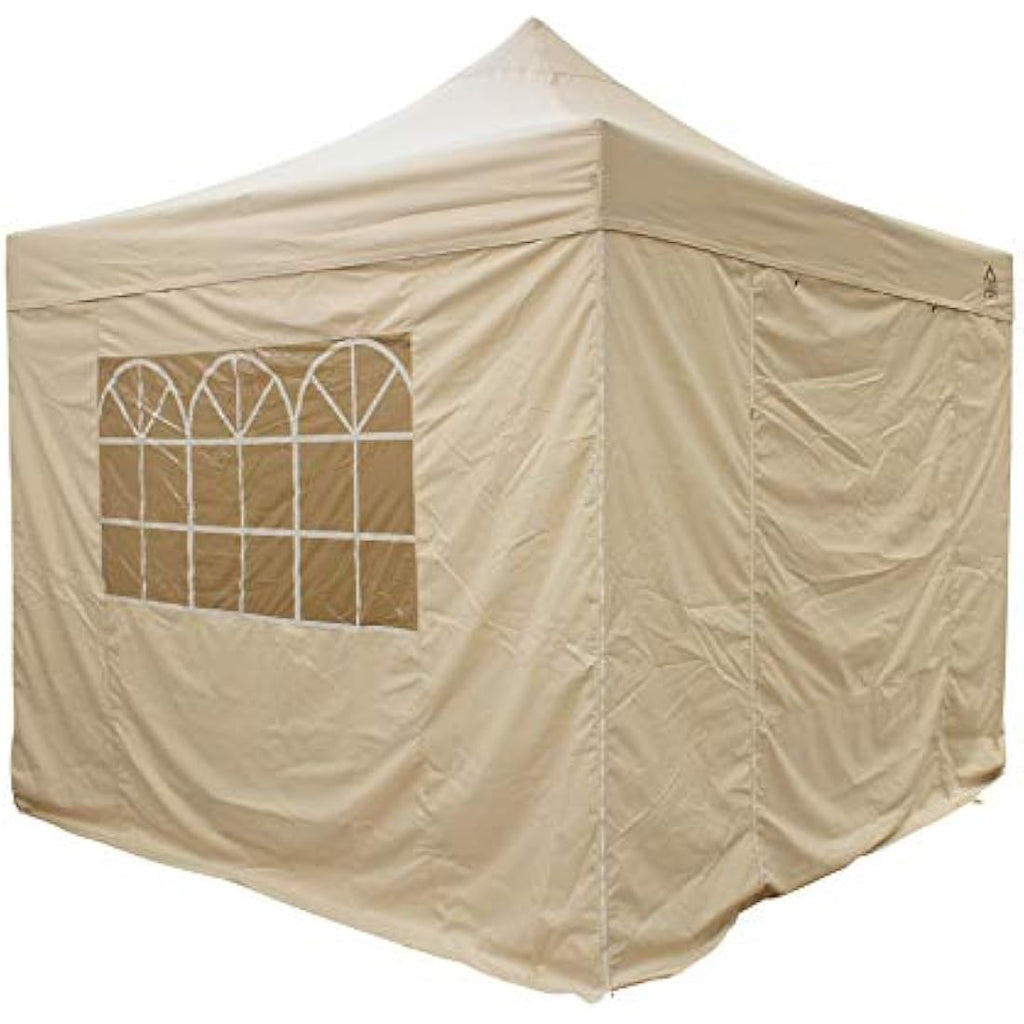 All Seasons Gazebos 2.5x2.5m Heavy Duty Waterproof Pop Up - Beige