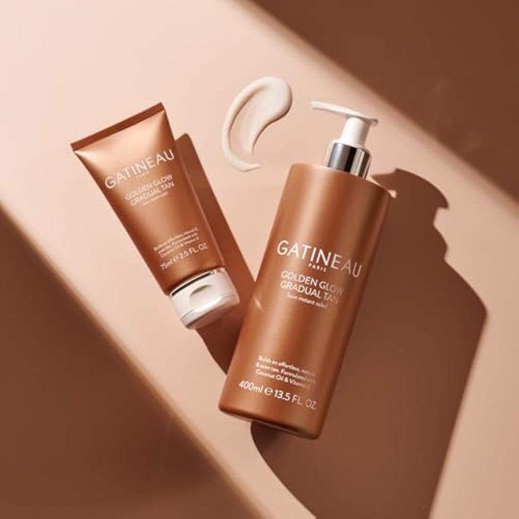Gatineau Golden Glow Gradual Tan Set - Hydrating Self Tanner (475ml)