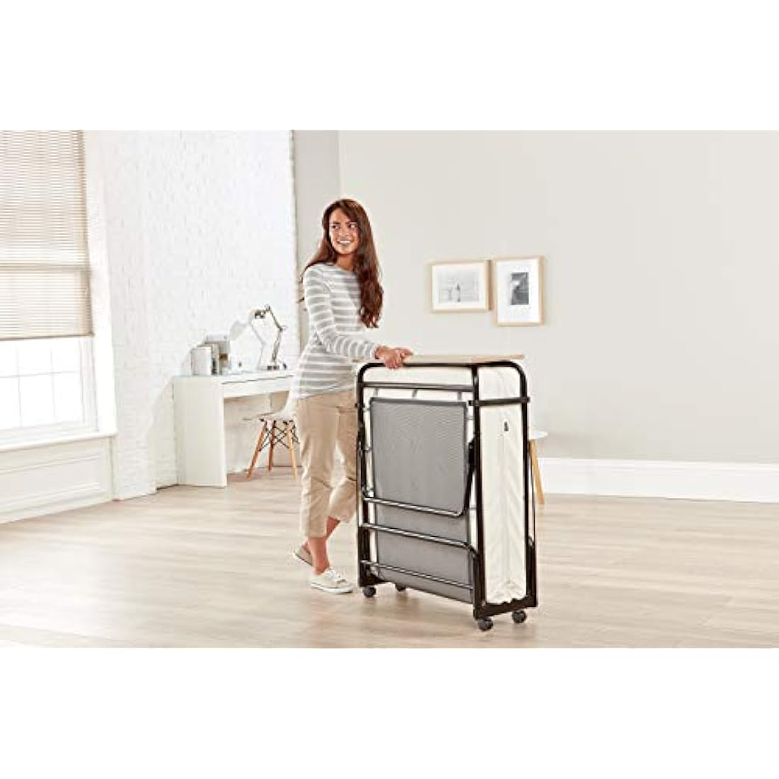 Jay-Be Visitor Single Folding Bed | Performance e-Fibre Mattress