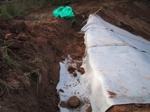 Spudulica 100gsm Non-Woven GeoTextile Membrane - 20m2 Weed Fabric