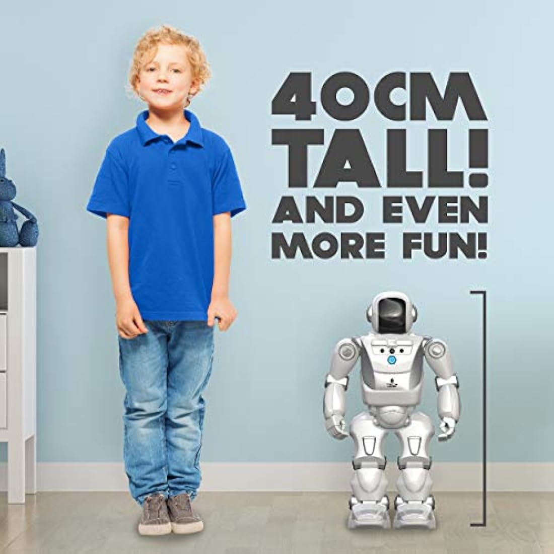 SilverLit Programme-A-Bot X – 40cm Large Programmable Interactive Robot
