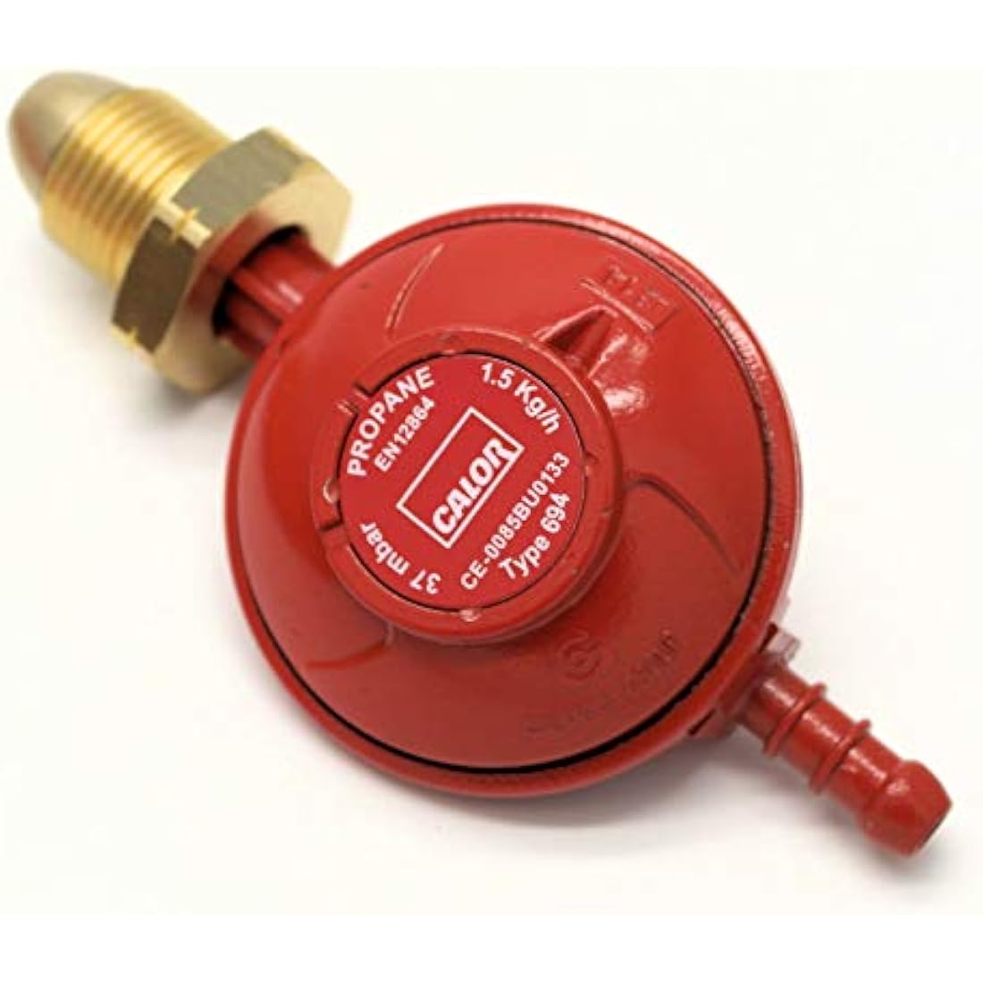 Calor Gas 37mbar Propane Screw-On Regulator for Gas Cylinders