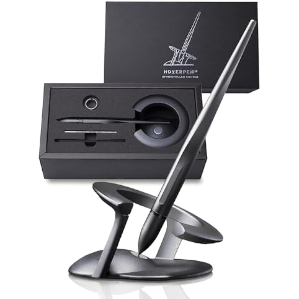 Novium Hoverpen Interstellar Edition – Aerospace Alloy Pen in Space Black