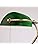 Vintage Bankers Lamp – Green Glass Shade & Brass Base