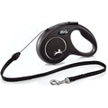 flexi Classic Retractable Dog Leash – Small 16 ft Rope, Black
