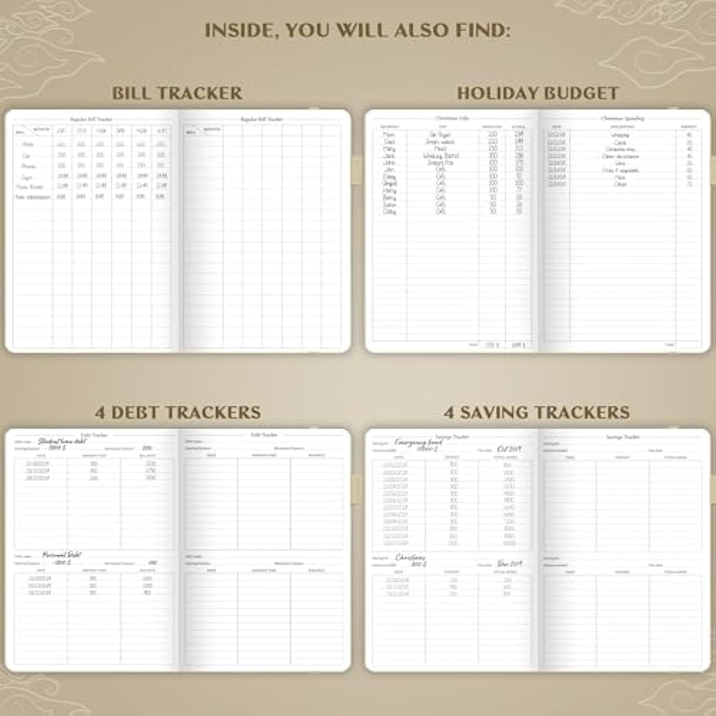 Legend Budget Planner – Vegan Leather Financial Organizer & Expense Tracker
