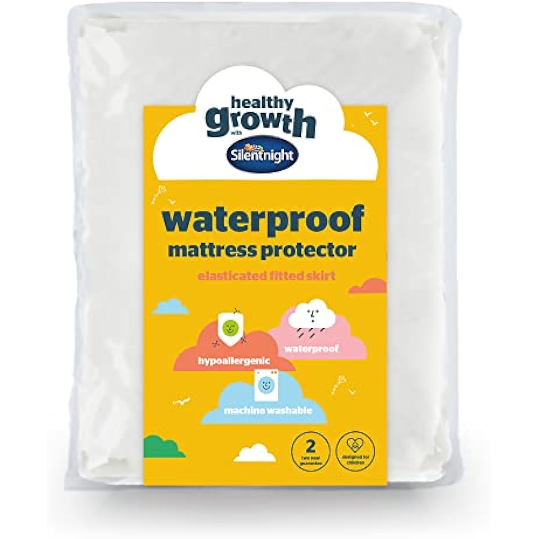 Silentnight Waterproof Mattress Protector – Single Soft Touch Fitted Pad