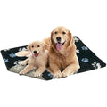 Petlife Vetbed Non-Slip Dog Bed – Charcoal Duo Paw Washable Mat 100x75cm