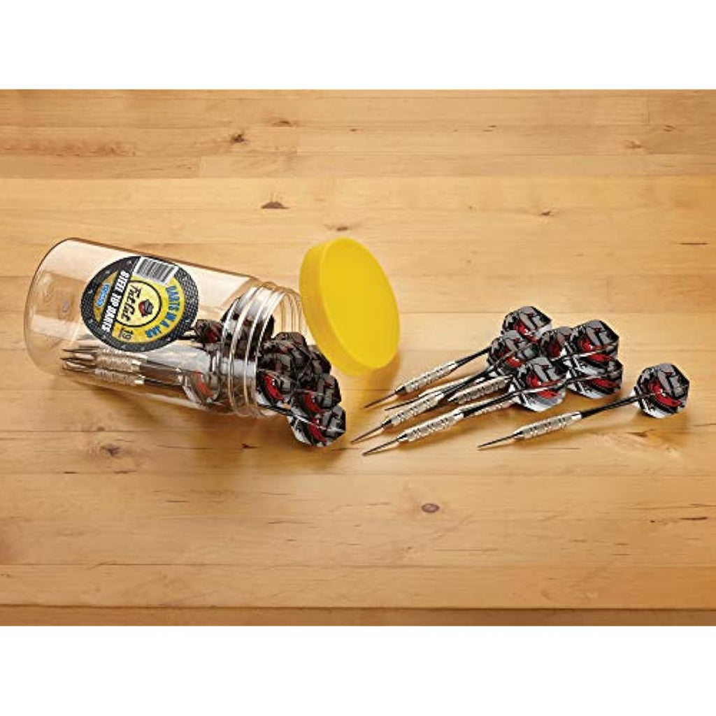 Viper Defender II Sisal Dartboard Bundle with Wall Protector & 21 Darts