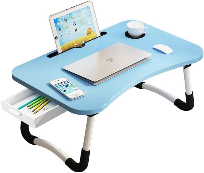 Supreme Supplies Premium Laptop Bed Table for Ultimate Comfort and Efficiency, Foldable Lap Desk For Bed and Sofa Breakfast Bed Tray - image 1