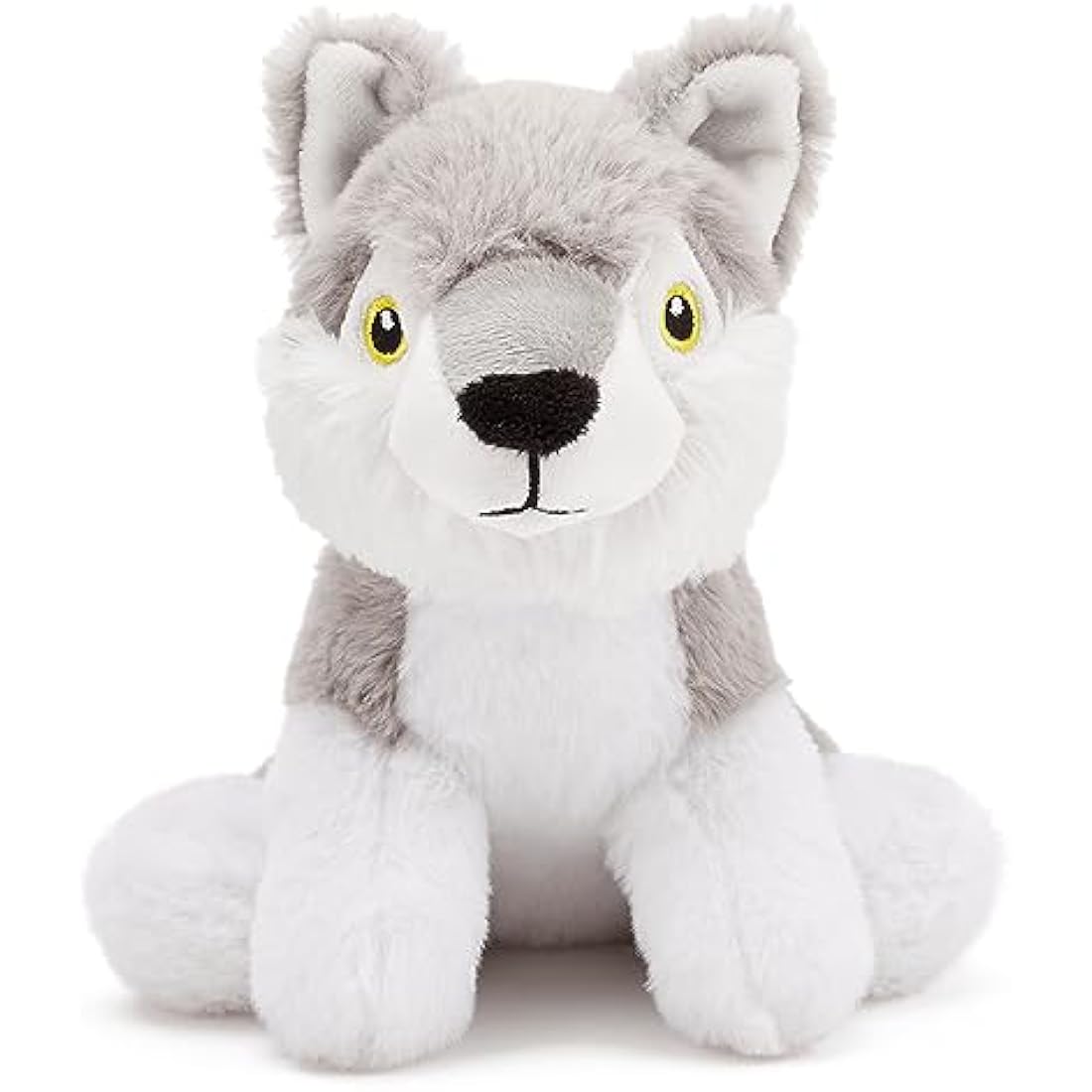 Zappi Co Wolf Plush Toy – 22cm Ultra Soft Recycled Eco-Friendly Stuffed Animal