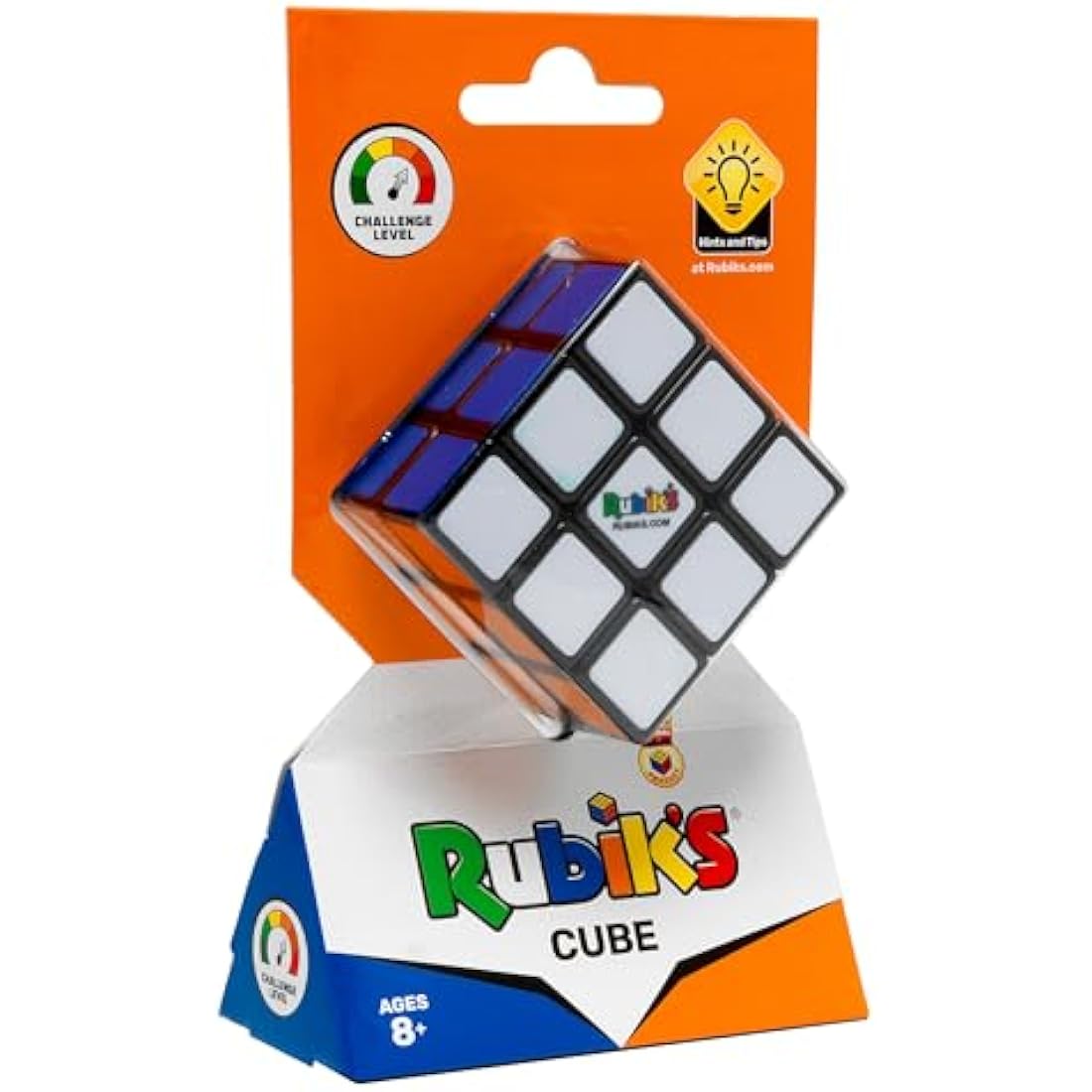 Rubik's Cube 3x3 Original Colour-Matching Brainteaser Puzzle by Ideal