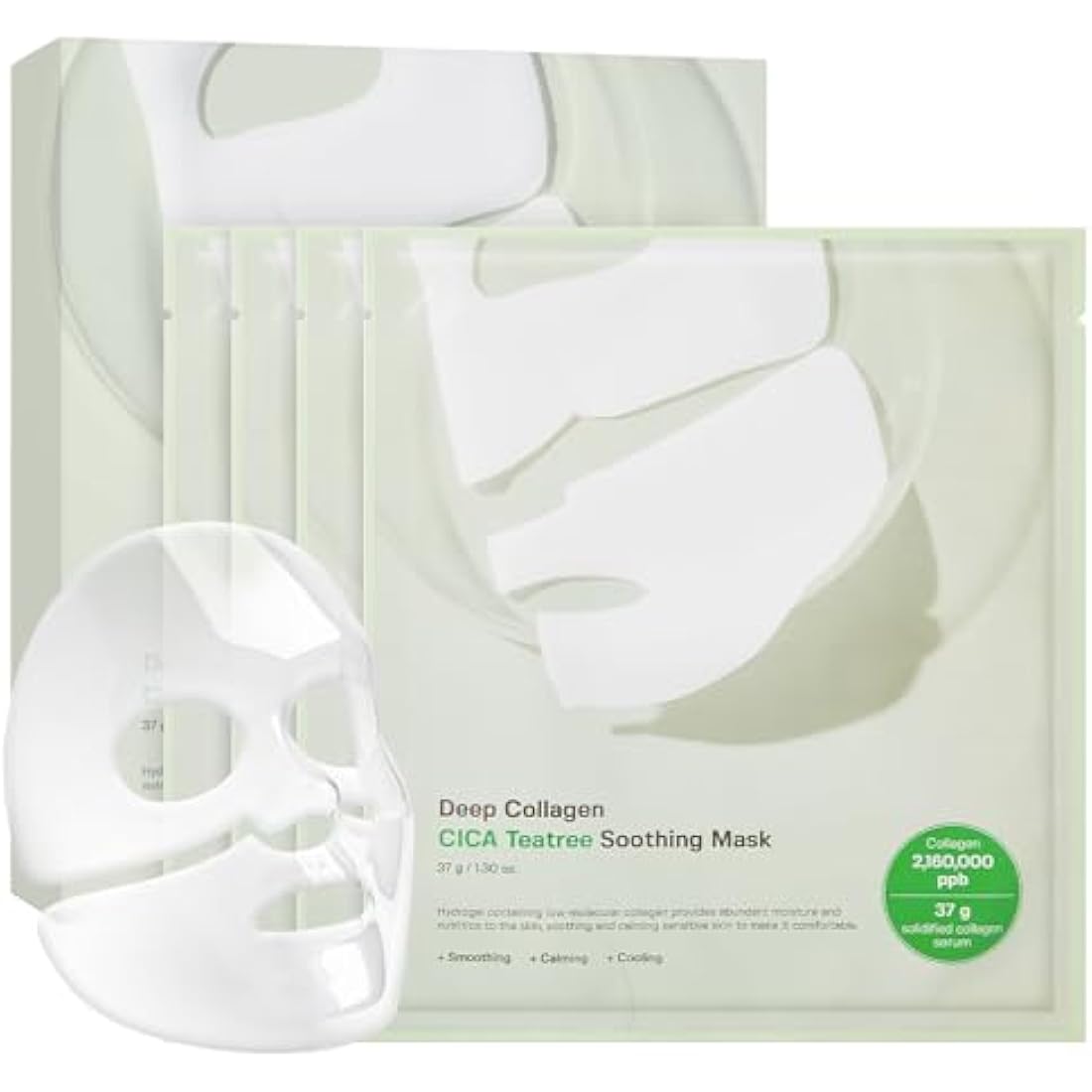 SUNGBOON EDITOR Deep Collagen CICA Tea Tree Overnight Mask - 4 Pack