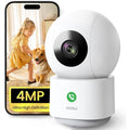 AOSU 2.5K Indoor Security Camera – 360 Pan-Tilt Dual-Band WiFi Cam