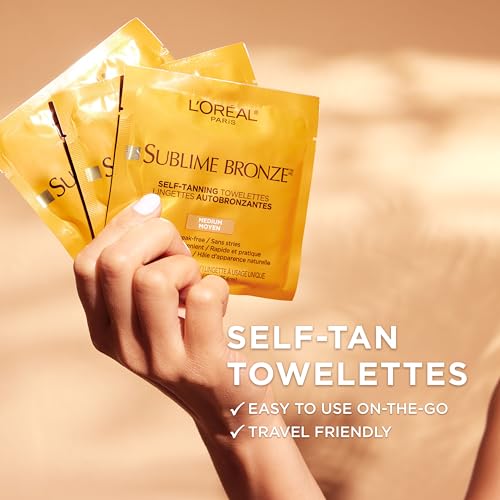 L'Oréal Paris Sublime Bronze Sunless Tanning Towelettes – 6 ct.