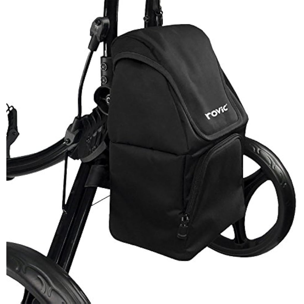 Rovic RV1C Golf Trolley Cooler Bag – Insulated Drink Storage, Black