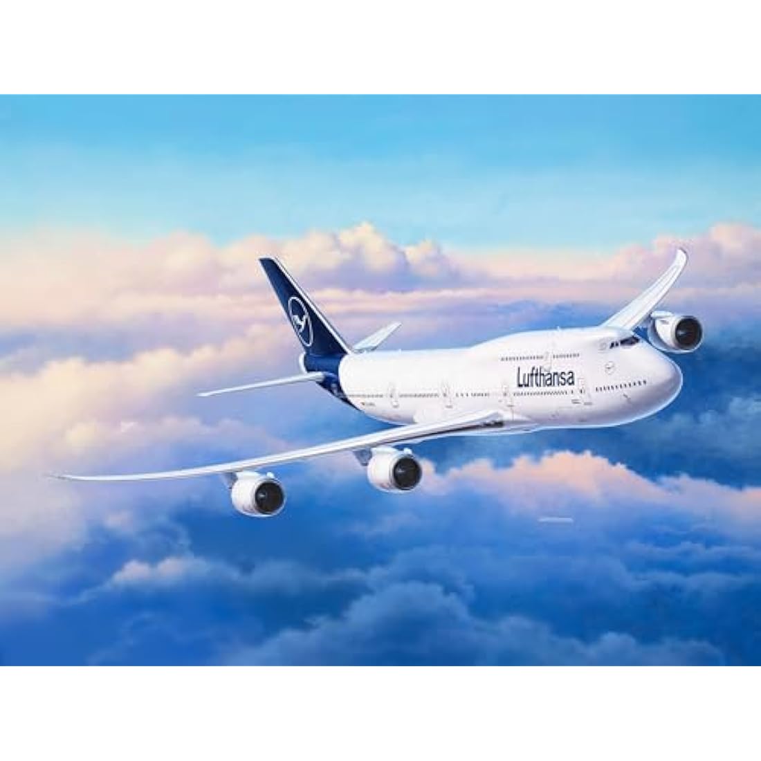 Revell Boeing 747-8 Lufthansa New Livery 1:144 Scale Model Kit