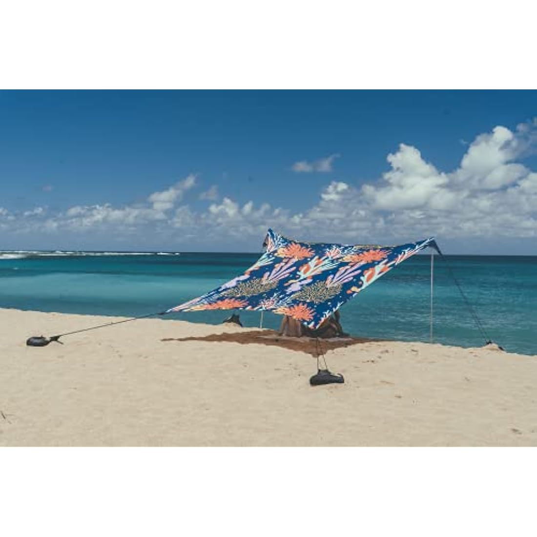 Neso Tents Beach Tent – Portable UV Sunshade with Sand Anchors