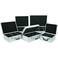 Citronic Aluminium CD Storage Case | Lockable Media Organizer - 120 CDs