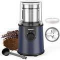 Cosicosy Electric Coffee Grinder | 350W Stainless Steel Spice Mill, Navy Blue