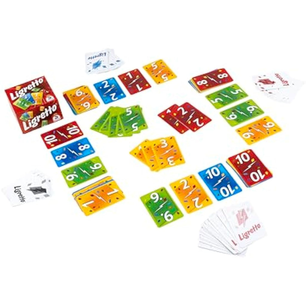 Schmidt Ligretto Red Card Game – Fast-Paced Family Game for 2-4 Players
