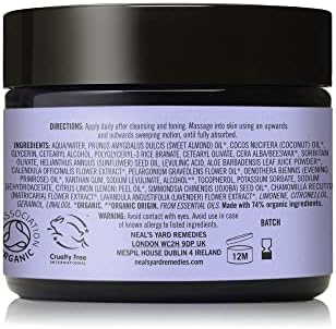 Neal's Yard Remedies Almond Moisturiser - Vitamin Rich Face Cream 50g