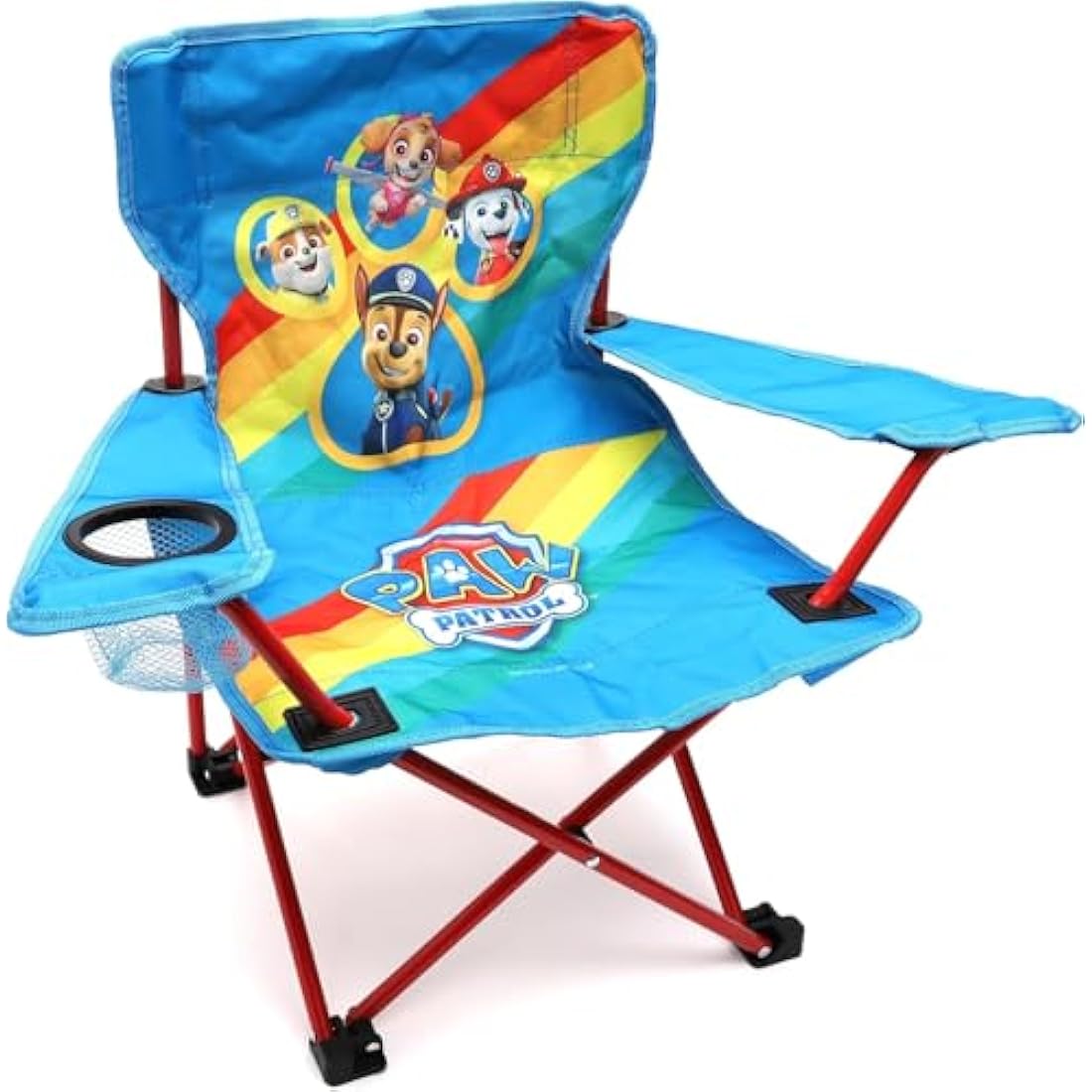 Toyland Paw Patrol Kids Folding Camping Chair with Cup Holder & Bag