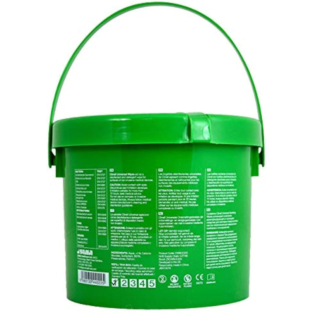 Clinell Universal Disinfectant Wipes – Multi-Purpose Bucket of 225
