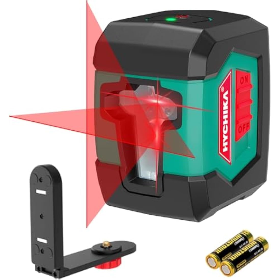 HYCHIKA Self-Leveling Laser Level | Dual Module Cross Line Tool