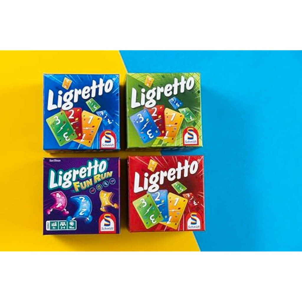 Schmidt Ligretto Red Card Game – Fast-Paced Family Game for 2-4 Players