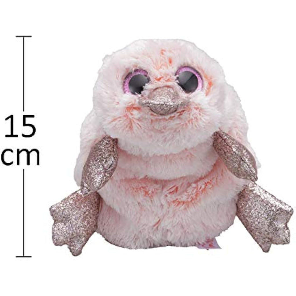 Ty Beanie Boos Wilma Pink Platypus Plush Toy - 15cm Stuffed Animal