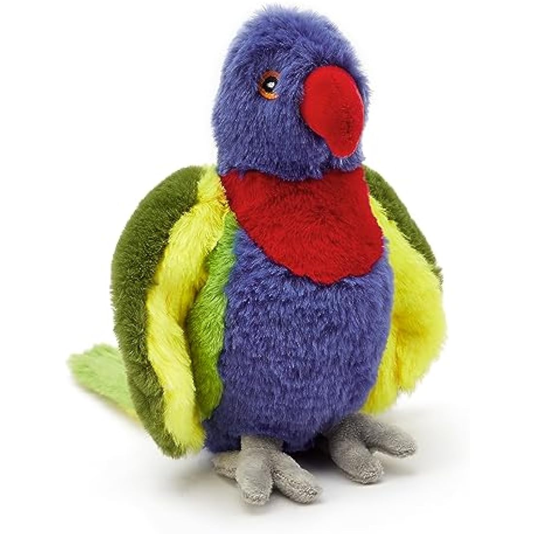 Zappi Co Rainbow Lorikeet Plush Toy – 100% Recycled Eco-Friendly 21cm