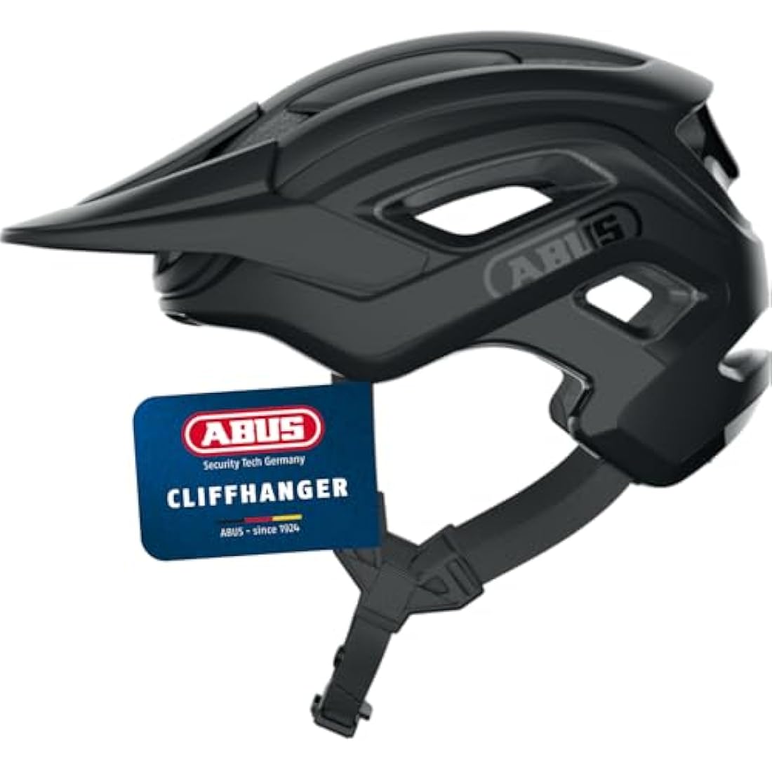 ABUS CliffHanger MTB Helmet – Vented Trail Bike Helmet with Fidlock