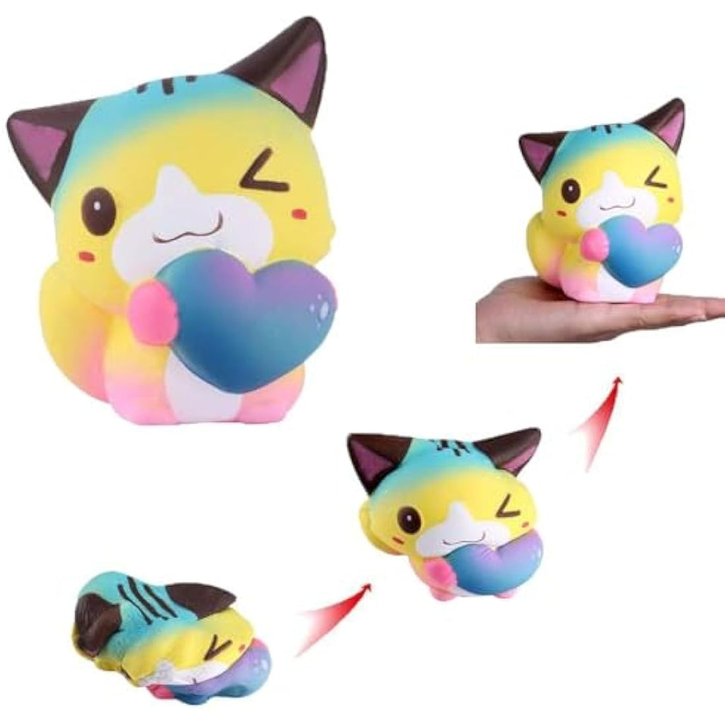 Anboor Kawaii Cat Squishy – Slow Rising Scented Stress Relief Toy