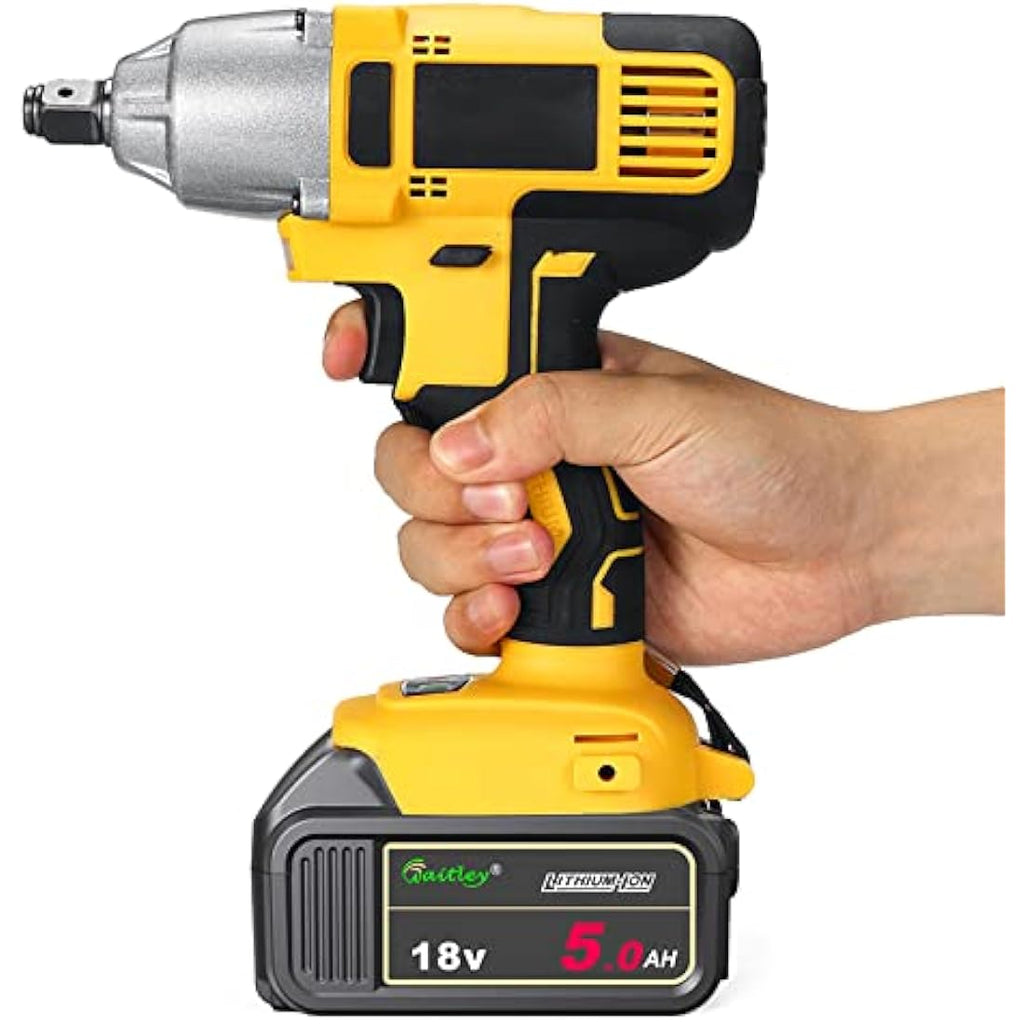 Waitley 18V 5.0Ah Li-ion Replacement Battery for Dewalt Power Tools