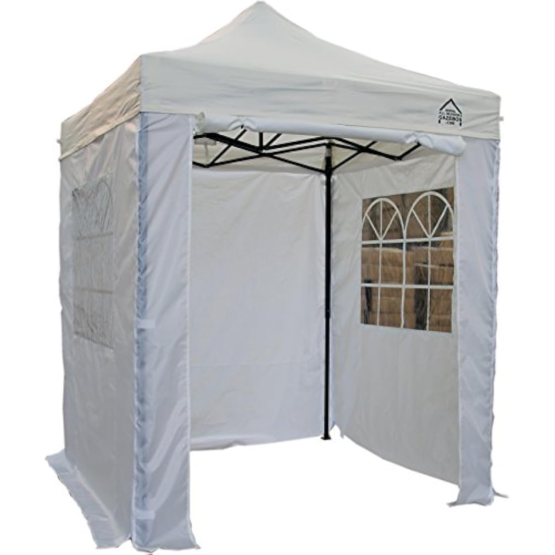 All Seasons Gazebos 2x2m Waterproof Pop Up Gazebo with 4 Sides - White
