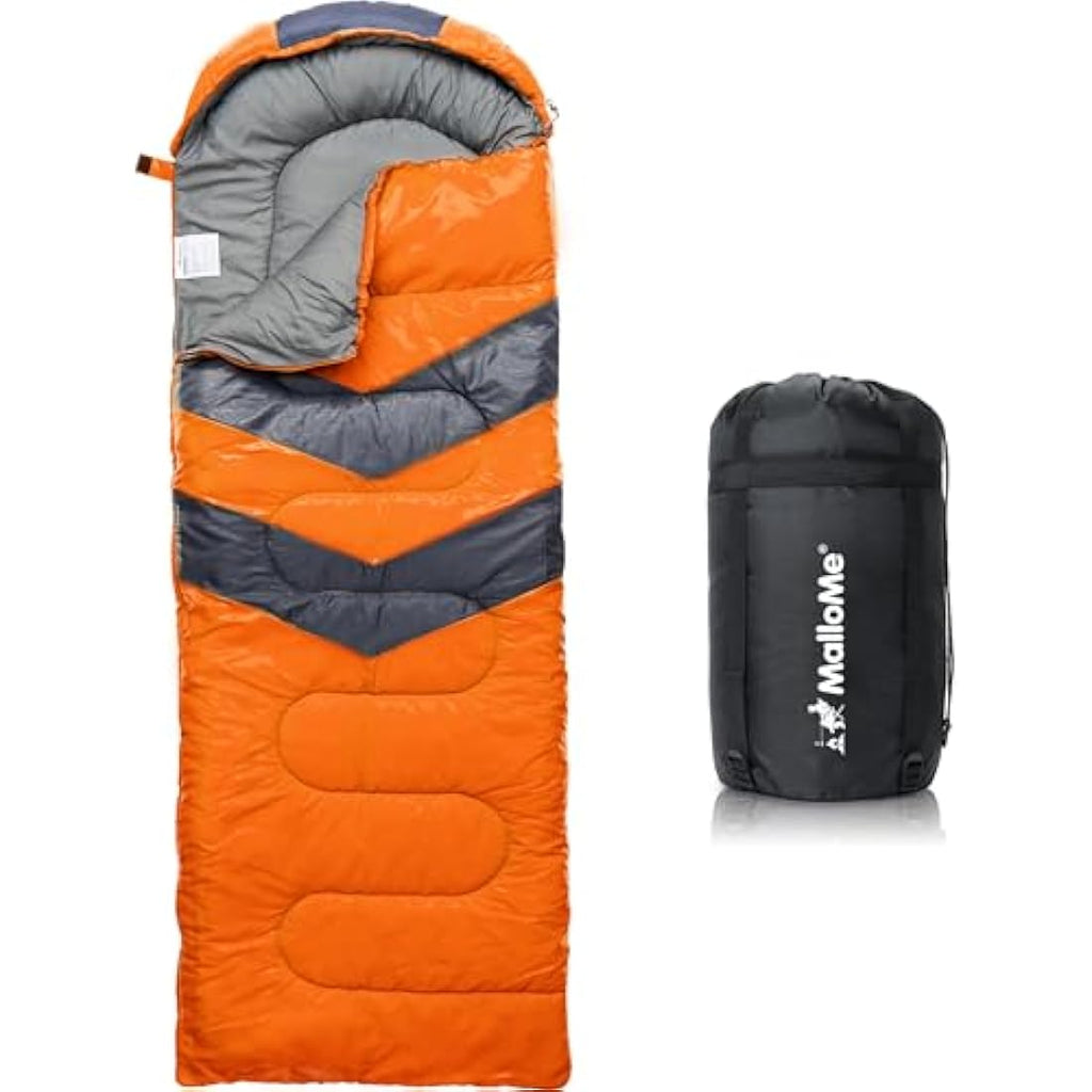 MalloMe 3-4 Season Sleeping Bag | Ultralight Waterproof Camping Gear