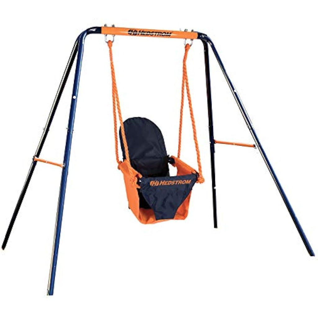 Hedstrom Folding Baby Swing – Adjustable Outdoor & Indoor Toddler Set