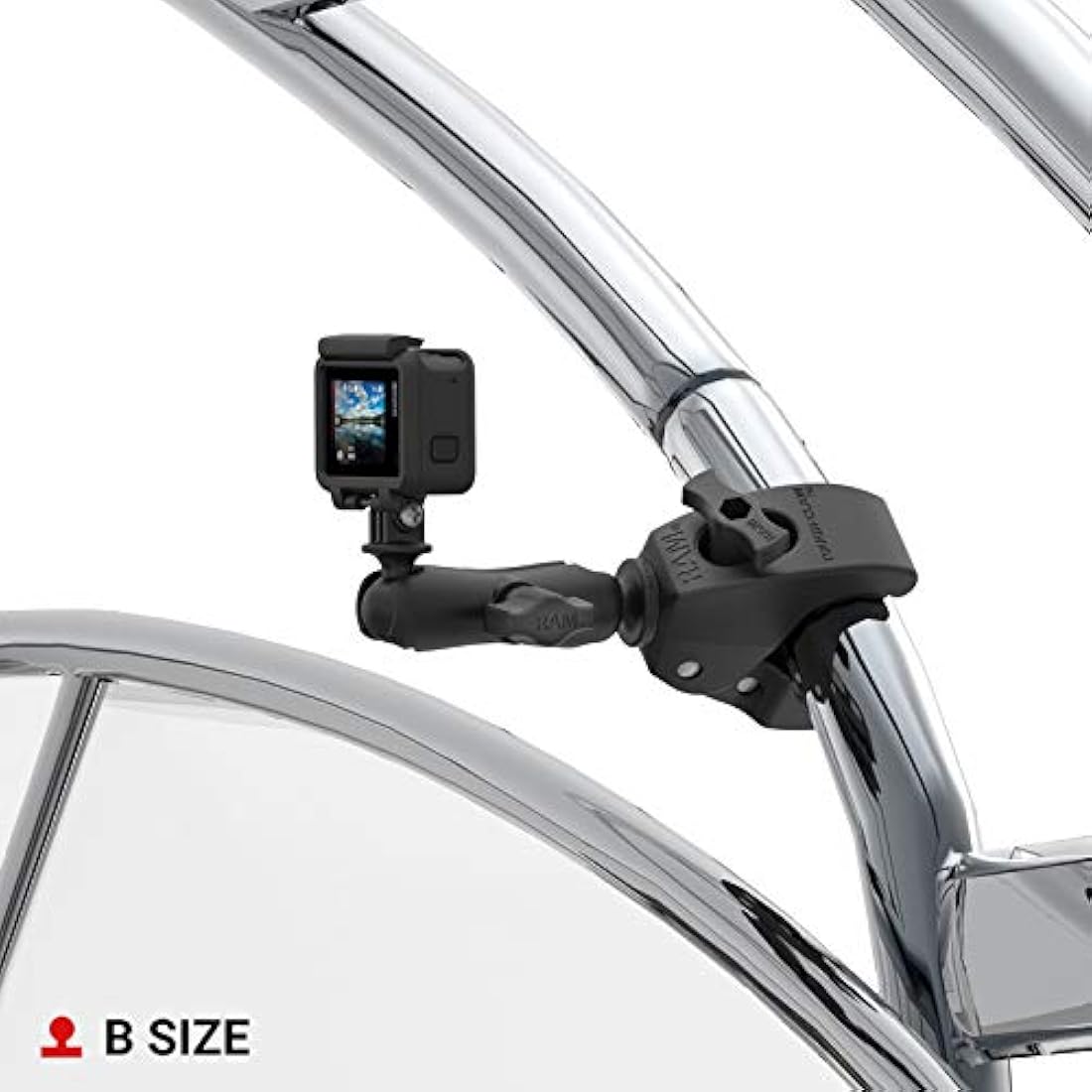 RAM Mount Tough-Claw Medium Clamp Base with 1 Inch B Size Ball