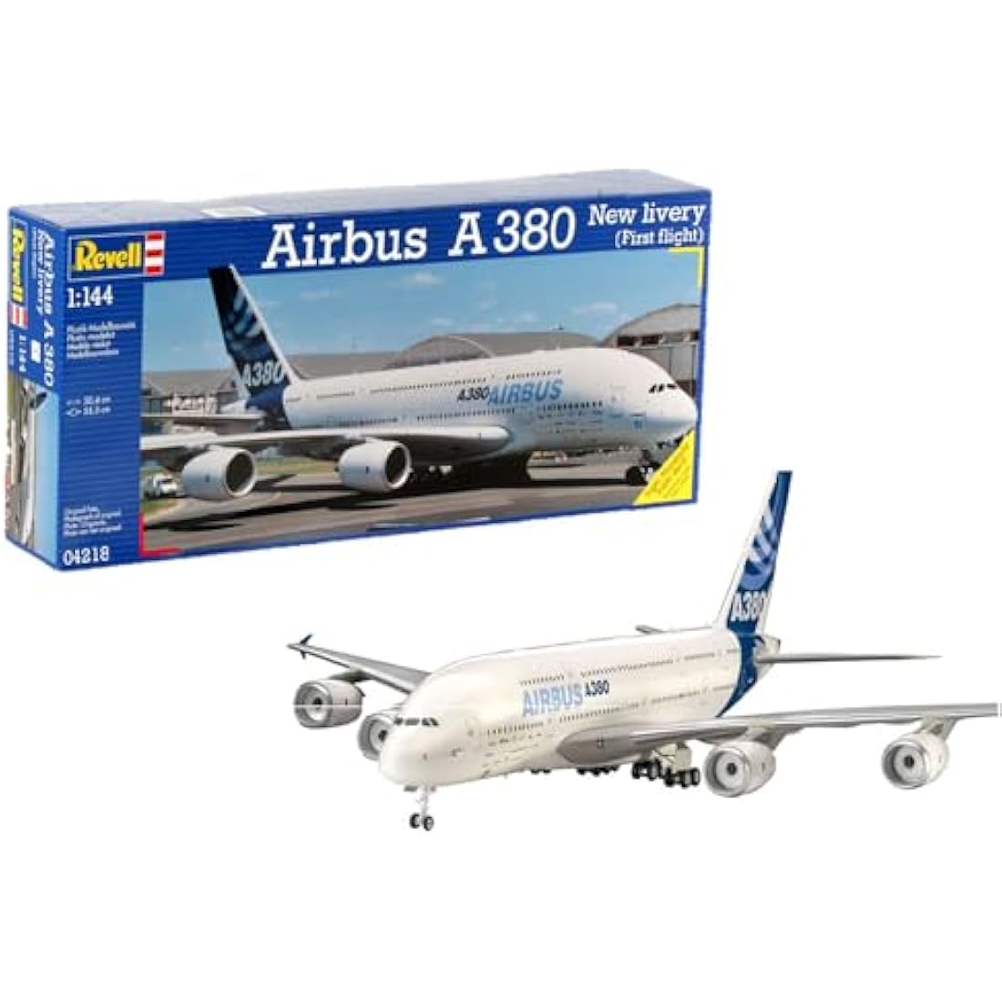 Revell Airbus A380 First Flight Model Kit | 1:144 Scale Plastic Model