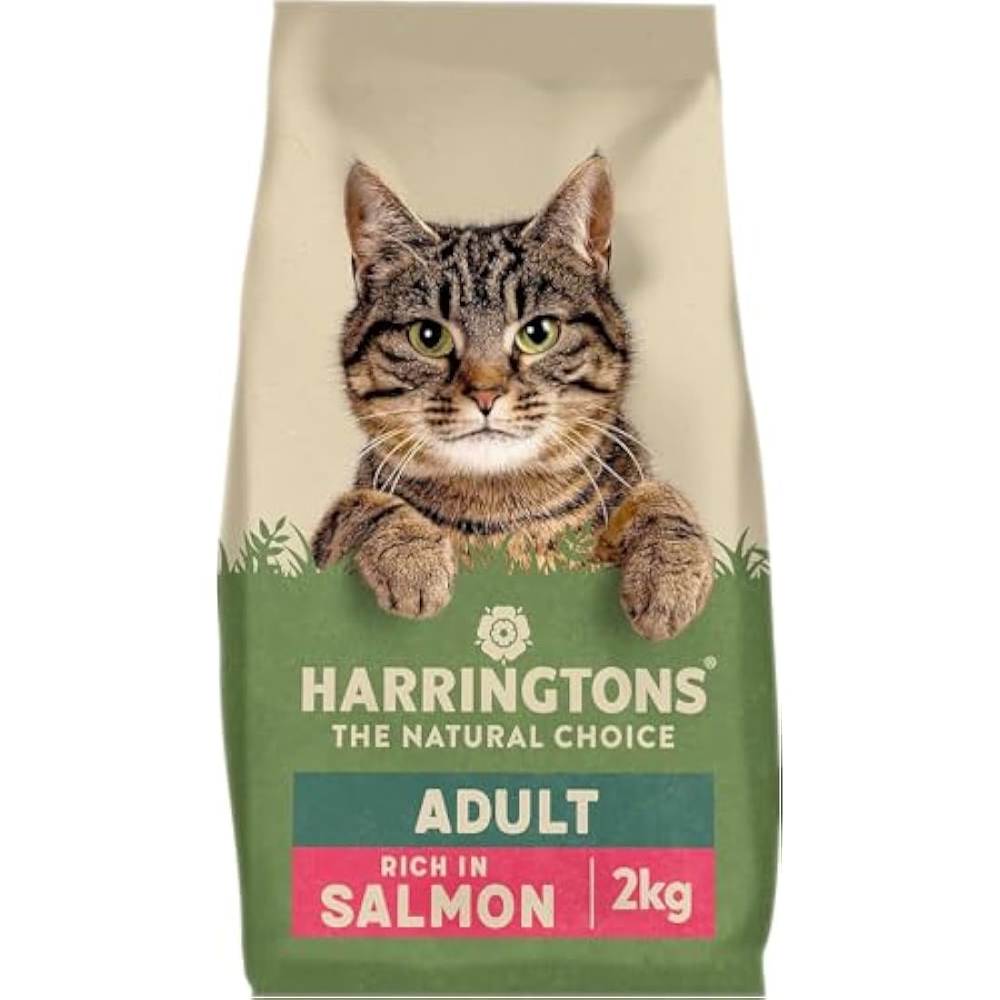 Harringtons Salmon Dry Adult Cat Food – Natural Ingredients – 4 x 2kg