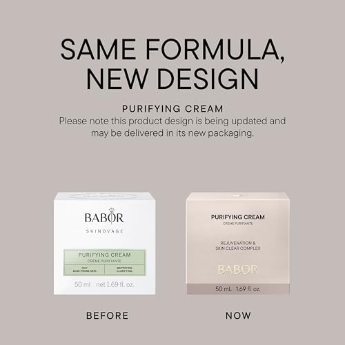 BABOR SKINOVAGE Purifying Cream | Pore Refining Vegan Facial Care, 50ml