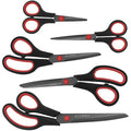 KUONIIY Titanium Multi-Purpose Scissors Set | 5-Piece Sharp Shears