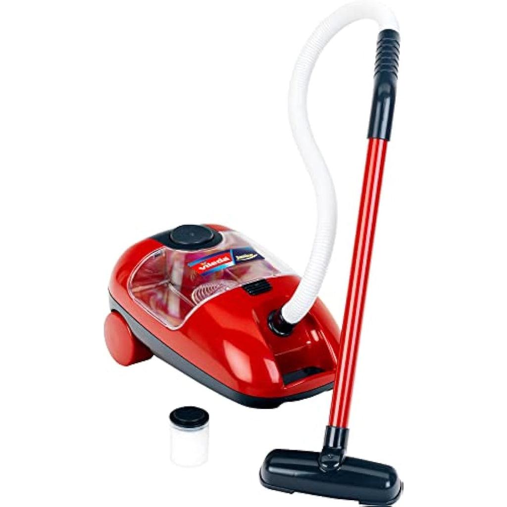 Theo Klein Vileda Toy Vacuum Cleaner – Battery-Powered with Sound
