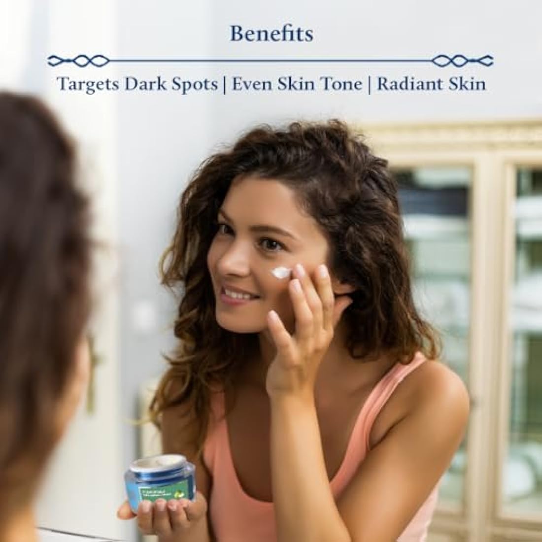 Blue Nectar Vitamin C Face Cream | Dark Spot Corrector with Green Apple