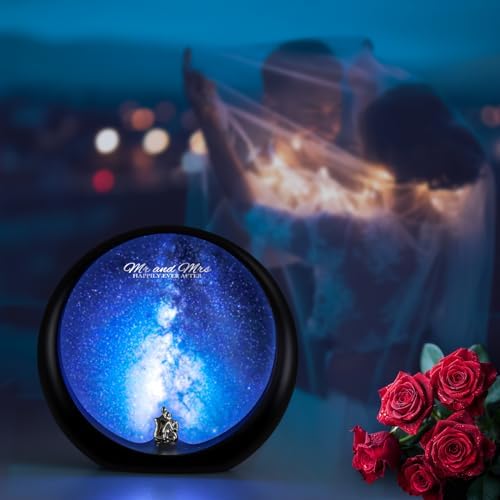 Mamre Galaxy Night Light – Dimmable Milky Way Lamp for Couples