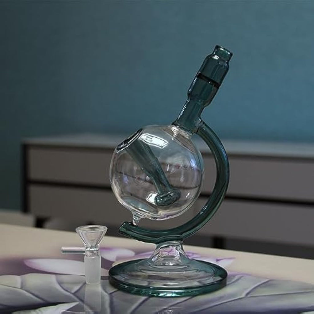 Jolof Store Glass Bong – 25cm Tornado Percolator Borosilicate Water Pipe