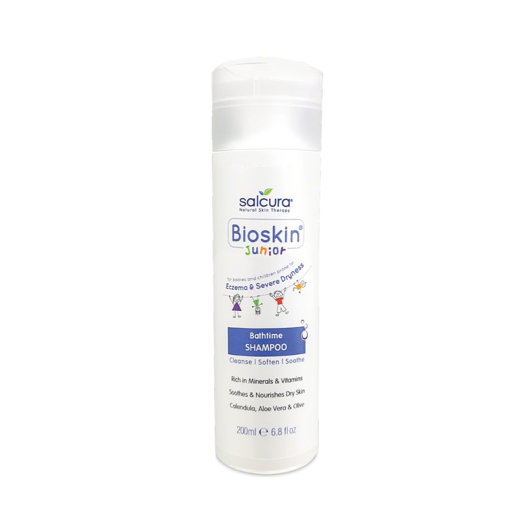 Salcura Bioskin Junior Shampoo – Natural Kids Shampoo for Dry Scalp 200ml